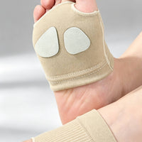 Forefoot Pad Elastic Dance Half Sole Toe Pad with Sole Patches Non-Slip Ball of Foot Cushion Stay-in-Place for Dancers