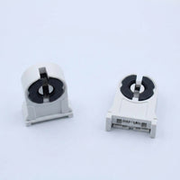 Garage Lighting T8 Lamp Holder for Workshop Lighting, Non-Shunted G13 Light Fixture Base for Single Head Tube Replacements