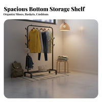 Foldable Design Foldable X-Frame Drying Rack Floor-Standing Clothes Horse Space-Saving Garment Stand Indoor & Outdoor Use for Apartment Dwellers, Homeowners, Dormitory, Dorm Room, Balcony, Bedroom