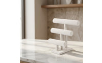 Upright Bar Bracelet Display Stand Three-Tier Bracelet Display Stand Vertical for Dressing Room, Boutique, Craft Show