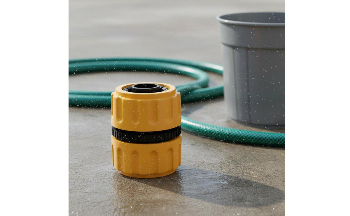 Hose Joiner Leak-Resistant Hose Repair Connector Easy Installation Plumbing Fitting for Car Washing