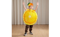 Orange Slice Costume Realistic Design Funny Orange Outfit 3D Effect Fruit Costume