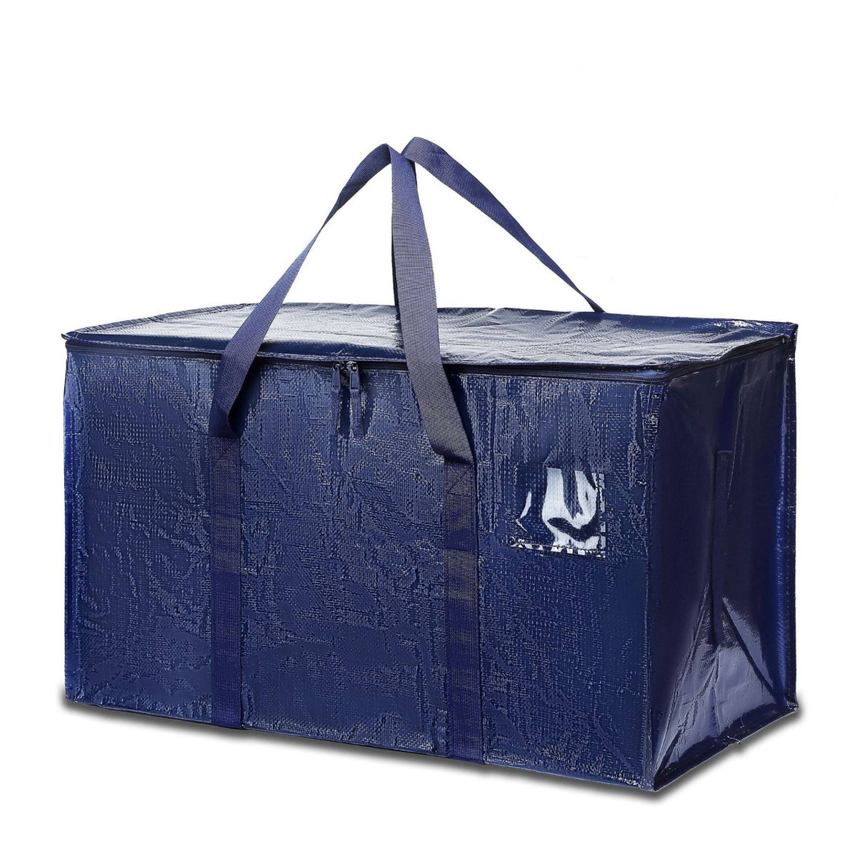 Foldable Storage Bag Large-Capacity Zippered Storage Bag Heavy-Duty for Students