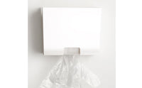 No-Drill Wall-Mounted Storage Box Space-Saving Wall-Mounted Dispenser Box Easy to Take out Open Front for Bathroom, Kitchen, Living Room