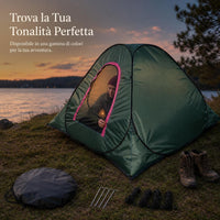 Automatic Pop-Up Hexagonal/Square Camping Tent - UV Protection, Waterproof, Insect-Proof, Portable for Outdoor Travel