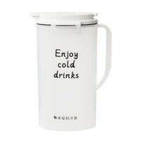 Refrigerator Door Pitcher Large Capacity Fridge Water Bottle Widely Mouth Tea Juice Jug