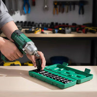 Electric Wrench Set Heavy Duty Hexagonal Bit Kit Steel Construction Nut Fastener Driver Bit Set for Mechanics, Workshop, Garage