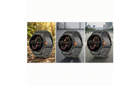 Bluetooth Calling Smartwatch Fitness Smart Watch with Metal Bracelet Smartwatch with Flashlight Outdoor Sporty for Men
