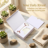 Facial Massage Roller and Set, Double Ended Cooling for Face Stone Skincare Tools for Women, Stocking Fillers for