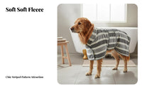Quick Dry Pet Bathrobe Soft and Comfortable Dog Bathrobe Easy to Wear for Professional Groomers, Cat Owners, After Bathing, Rainy Days, Home
