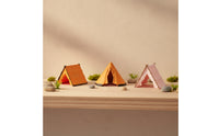 1/64 Miniature Tent Prop Movable Tent Model Portable for Diorama, Sandbox