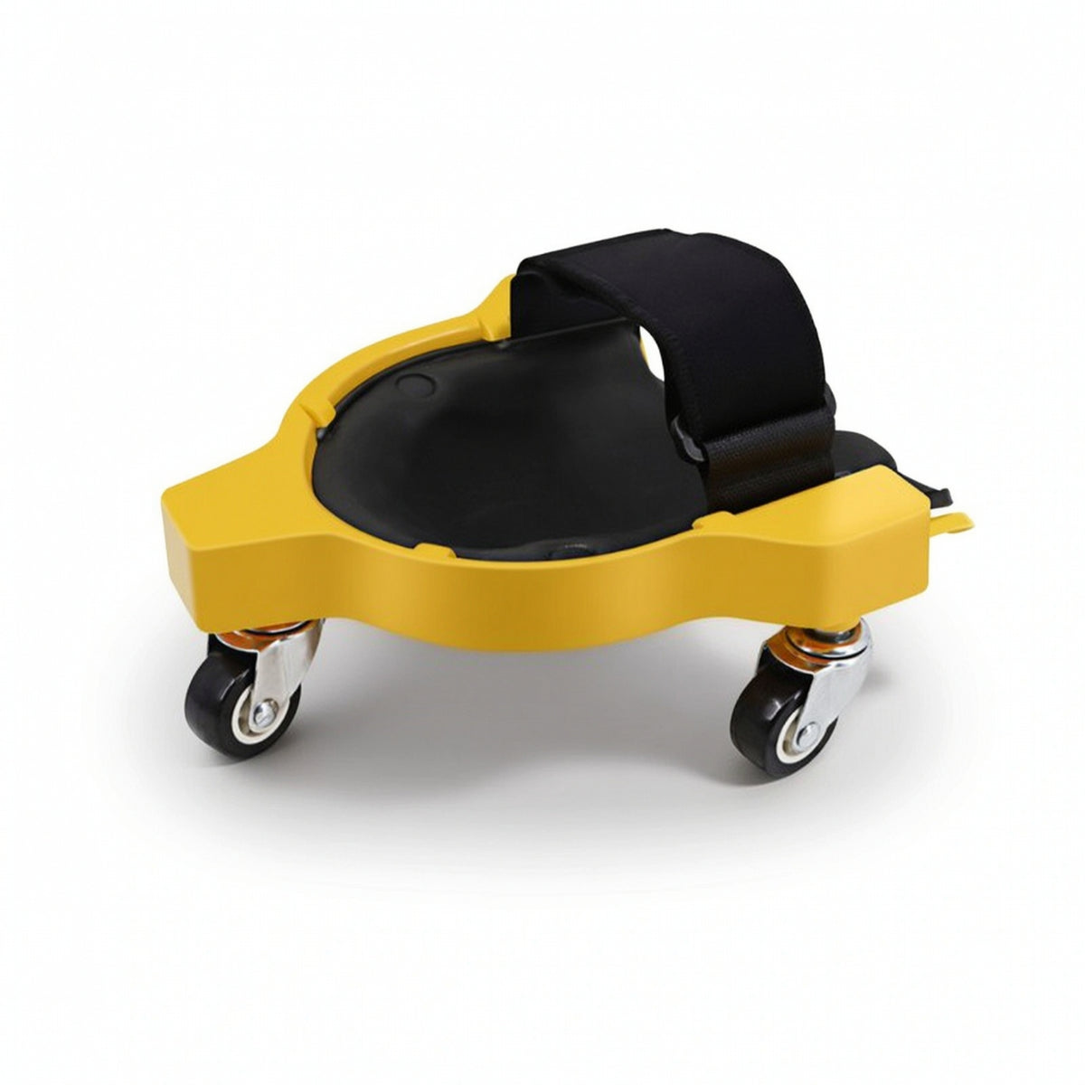Kneeling Work Cart Padded Creeper with Knee Platform Rolling Knee Pad Mobile Kneel Wheeler Heavy-Duty for Tile Contractors