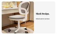 Adjustable Height Ergonomic Computer Chair Breathable spinerest Mesh spine pivot Chair effortless Rolling Casters Office Furniture Support for Students, Remote Workers, Adults, Dorm Room