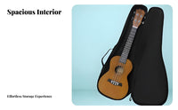 Waterproof 23/24 Inch Ukulele Carrying Bag Adjustable Straps Ukulele Backpack Case External Pocket for Musicians, Beginners, Travel, Outdoor