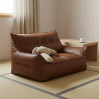 Soft Filling Lazy Sofa Soft Feel Textile Tatami Sofa Skin-Friendly Armless Floor Couch Easy to Clean for Pet Owners, Small Areas, Bedroom, Apartment