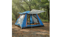 Waterproof Instant Camping Tent Mosquito Netting Automatic Quick-Setup Tent Sun Protection Portable Outdoor Shelter Spacious Interior for Families, Kids, Picnic, Beach