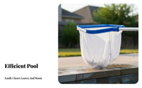 Pool Skimmer Net Detachable Handle Pond Debris Net Frame Fine Mesh Pool Skimmer for Spa