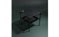 Compact Camping Table with Mesh Layer Quick Setup Foldable Camping Table Long-Lasting Furniture Stable for Campers, Hikers, Picnics