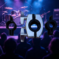 Drum Rack Tube Clamp Versatile Sizing Drum Rack Connector Stable Hardware for Drummers