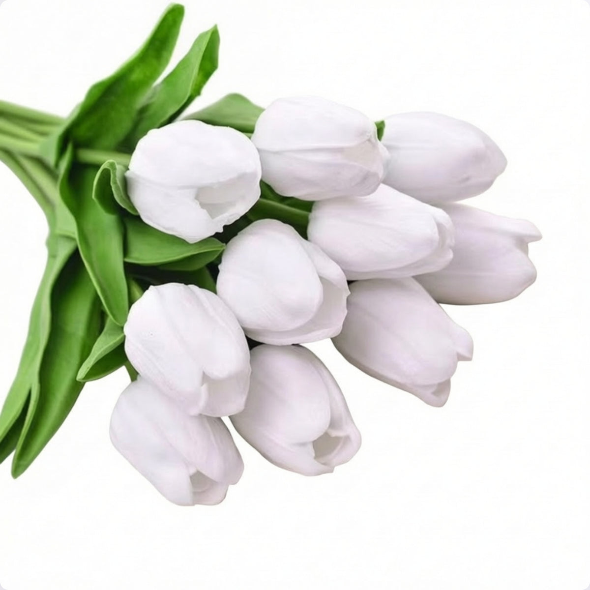 Artificial Tulip Bouquet for Wedding Living Room Decoration (10 pcs)