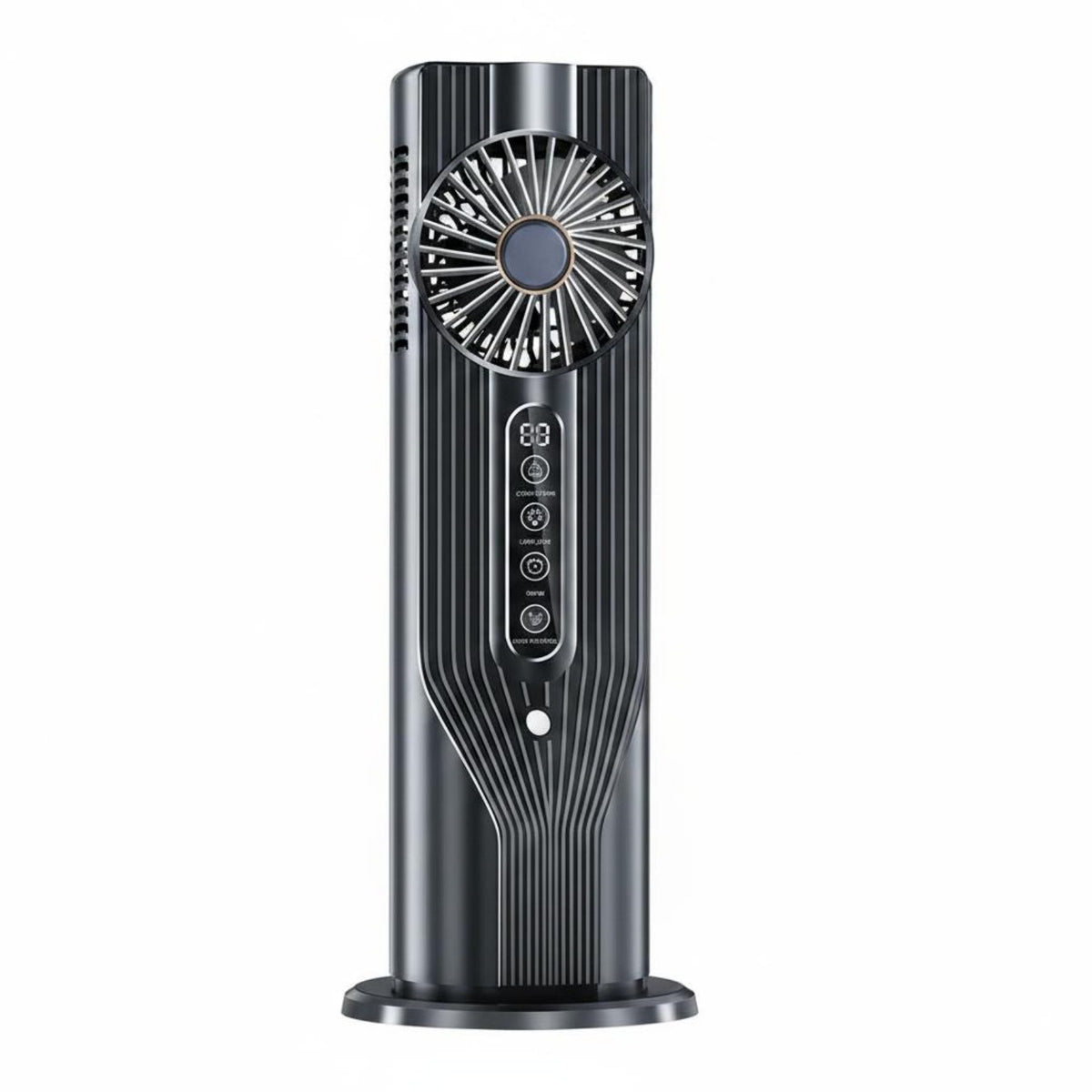 Quiet Operation Desktop Misting Fan Strong Airflow Personal Evaporative Cooler Digital Display Home Appliance Adjustable Timer for Office