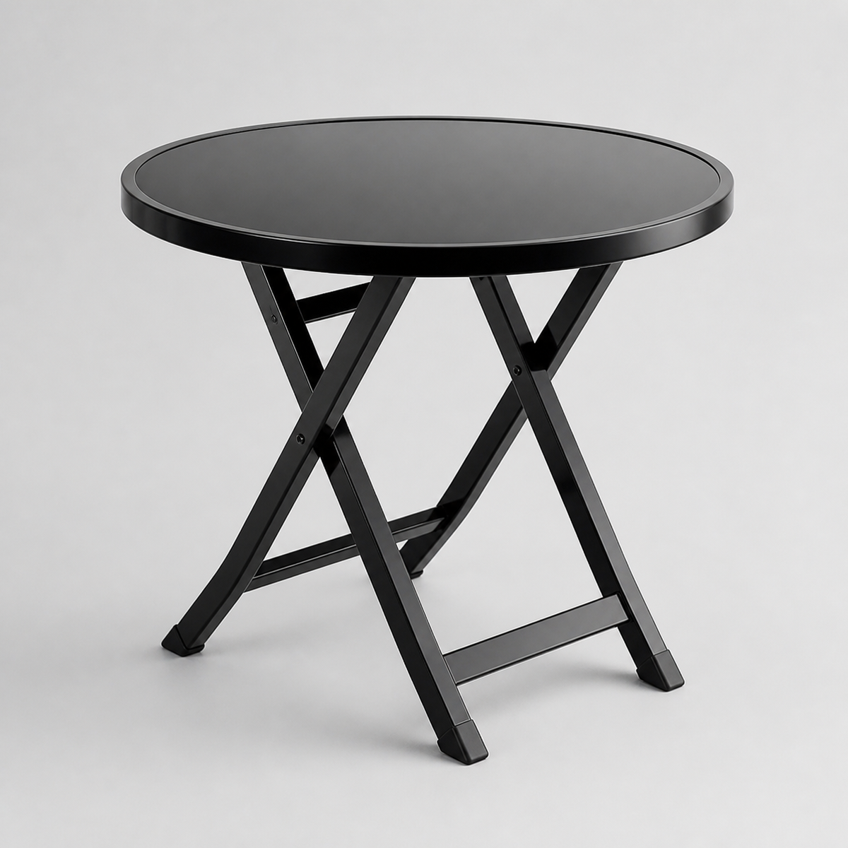 Modern Minimalist Folding Dining Table with Marble Pattern, Portable Small Round or Square Table for Compact Spaces