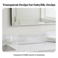 Compartment Organizer Box lint-unrestrictedproof Household Storage Compartmentalized Design