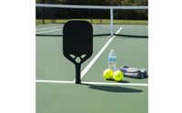 Carbon Fiber Paddle Racket Shock Absorption Paddle Racket Fast Return Sports Gear for Beginners, Professionals, Tournament Play