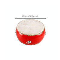 Includes Drumsticks and Strap Children's Hand Drum Set Parent-Child Activity Chinese Design Percussion Drum Long-Lasting Toddler Music Toy Cartoon Creature Design for Toddlers