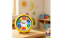Learning Clock for Kids Educational Teaching Clock Colorful for Teachers, Young Children, Playroom