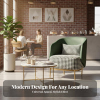 Modern Design Scalloped rear Armchair Luxurious Comfort business-grade Seating Ergonomic rearrest Lounge Furniture sumptuous fabric Upholstery for Interior Designers, Business Owners, Shopkeepers, Cafe, Dessert Shop, Reception Area, Boutique