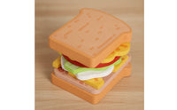 Wooden Sandwich Toy Stacking Pretend Sandwich Set Compact Educational for Young Children