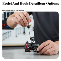 Rear Derailleur Effortless Shifting Mountain Bike Rear Derailleur Drivetrain Part Easy Installation Stable Performance