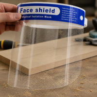 Clear Anti-Fog Full Face Shield for Droplet Protection