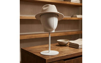 Adjustable Mannequin Head Stand Stainless Steel Base Hat Display Head Lightweight