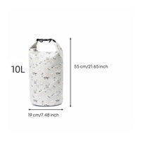 Large Capacity Cartoon Print Dry Bag Long-Lasting Waterproof Backpack Sack Lightweight for Children, Swimming, Camping, Boating