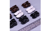 School Shoes Buckle Strap Elevated Sole Doll Shoes Rounded Toe
