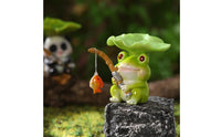 Kawaii Micro Landscape Creature Figure Compact Size Miniature Creature Statue Detailed Design for Children, Desktop, Garden, Aquarium