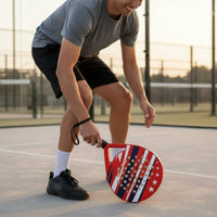 Paddle Tennis Racket Lightweight Paddle Tennis Training Racquet Large Sweet Athletic Gear Sports Gear for Beginners, Kids, Team Play