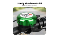Aluminum Alloy children's Cycle Bell Loud and Clear Sound Cute Bike Bell Crisp Chime T Single for Girls, Toddlers, Cycling, Park