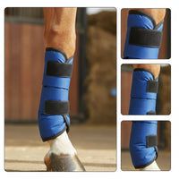 Horse Leg Wrap with Ice Bag Cold Therapy Horse Leg Ice Pack Wrap Cooling for Horses, Equestrians, Equestrian Training, Stable