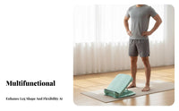 Foldable Adjustable Calf Stretcher Portable Calf Stretch incline board Non-Slip Surface Slant Board Multi-Functional for Athletes, Beginners, bodily Therapy Patients, exercise, Gym, Home