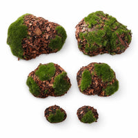 decorative moss rocks