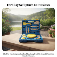 18 Pieces Clay Sculpting Tool Set Versatile Pottery and Clay Tool Set Portable