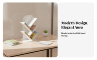 360-Degree Rotation Rotating desktop organizer Corner Design Desk Organizer Space-Saving Desktop reachory Large Capacity for Students, Children, educators, Study Room, Dormitory, Bedroom, Classroom