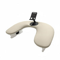 Ergonomic Design U-Shaped Nail Arm Rest Tool-Effortless Setup Manicure Hand Pillow Phone Holder Easy to Clean for Home Use