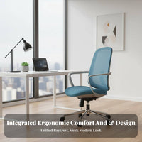 Effortless Rolling Casters Ergonomic Highrear pivoting Chair Reclining Function Ergonomic Chair with neck and head supportrest for distant Workers, StuDurable and Ergonomicnts, gaming enthusiasts, Studying, Study Room, Workstation, Gaming