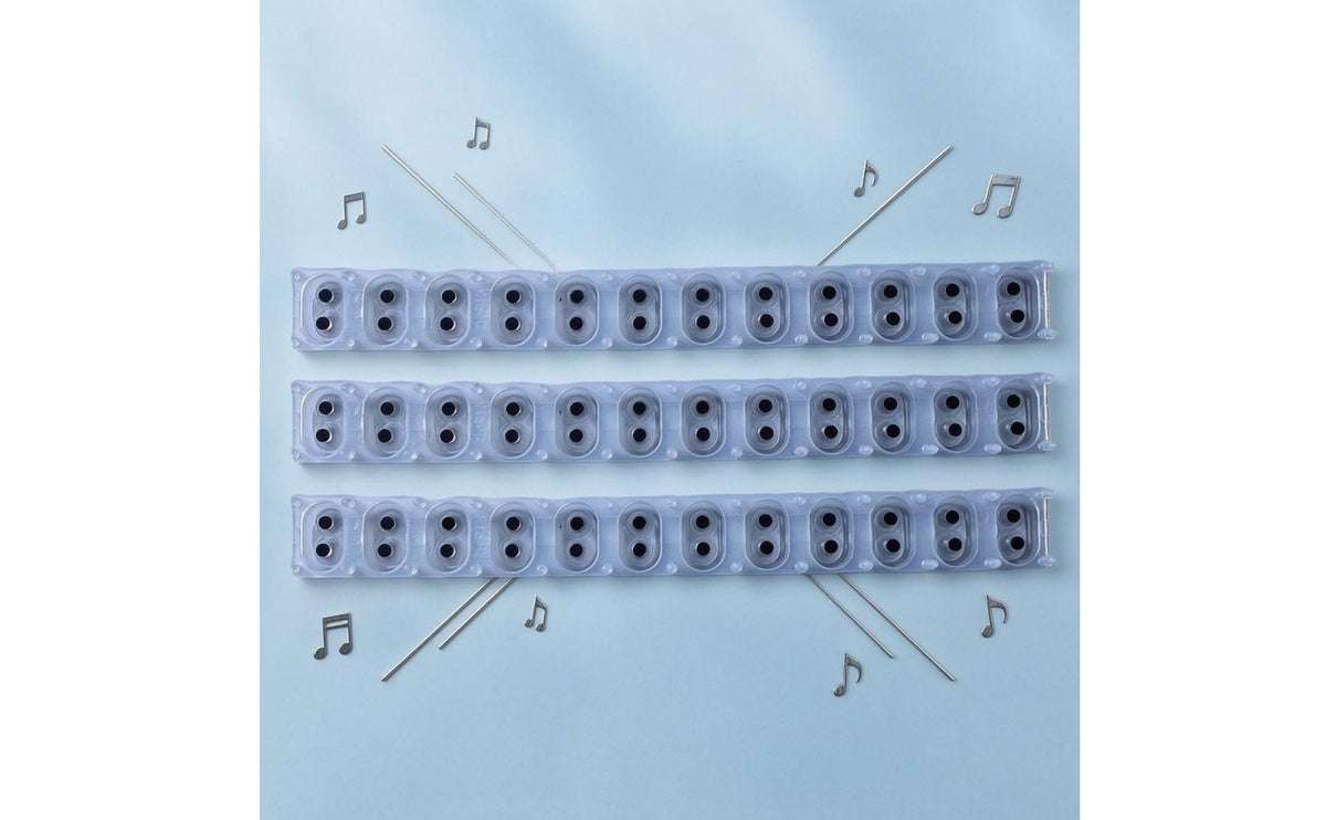 Flexible Electronic Piano Keyboard Strip Light Blue Instrument Part for Music Instruments