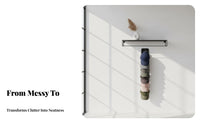 Holds 16 Caps Wall-Mounted Cap Rack Space-Saving Vertical Cap Hanger Forward-Facing Display Hat Organizer Secure Hold for Homeowners, Men, Teenagers, Behind the Door, Entryway, Bedroom, Dorm Room