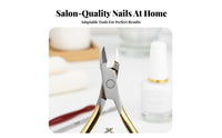 Complete Nail Maintenance Box Beginner Approachable Manicure Tools Multi-Functional Individual Maintenance Item for Beginners, Home Users, Manicuring